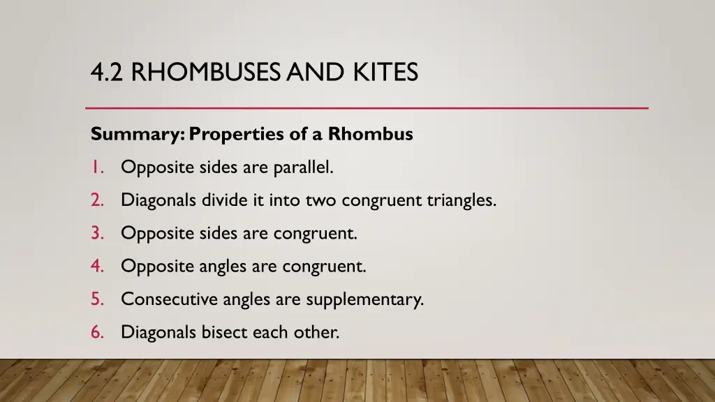 4 2 rhombuses and kites 4