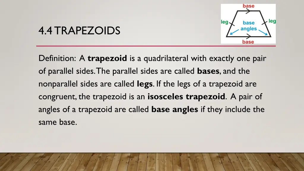 4 4 trapezoids