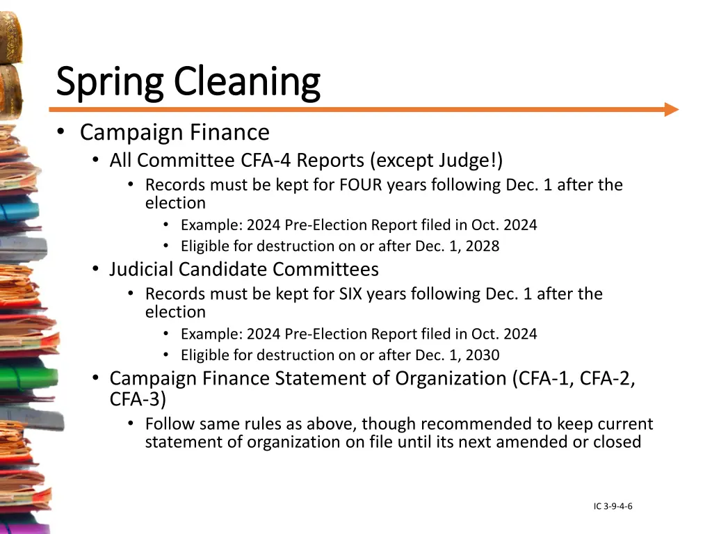 spring cleaning spring cleaning campaign finance