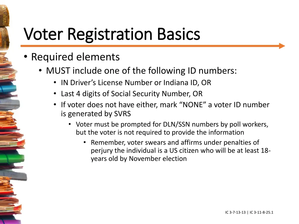 voter registration basics voter registration 2