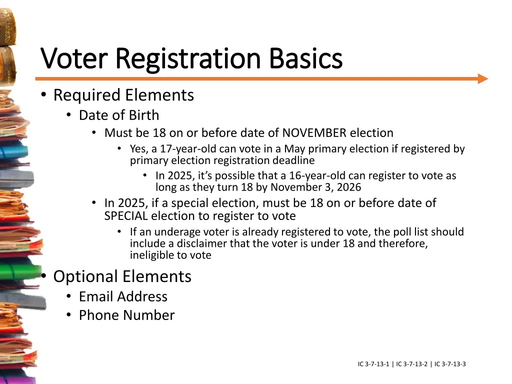 voter registration basics voter registration 4