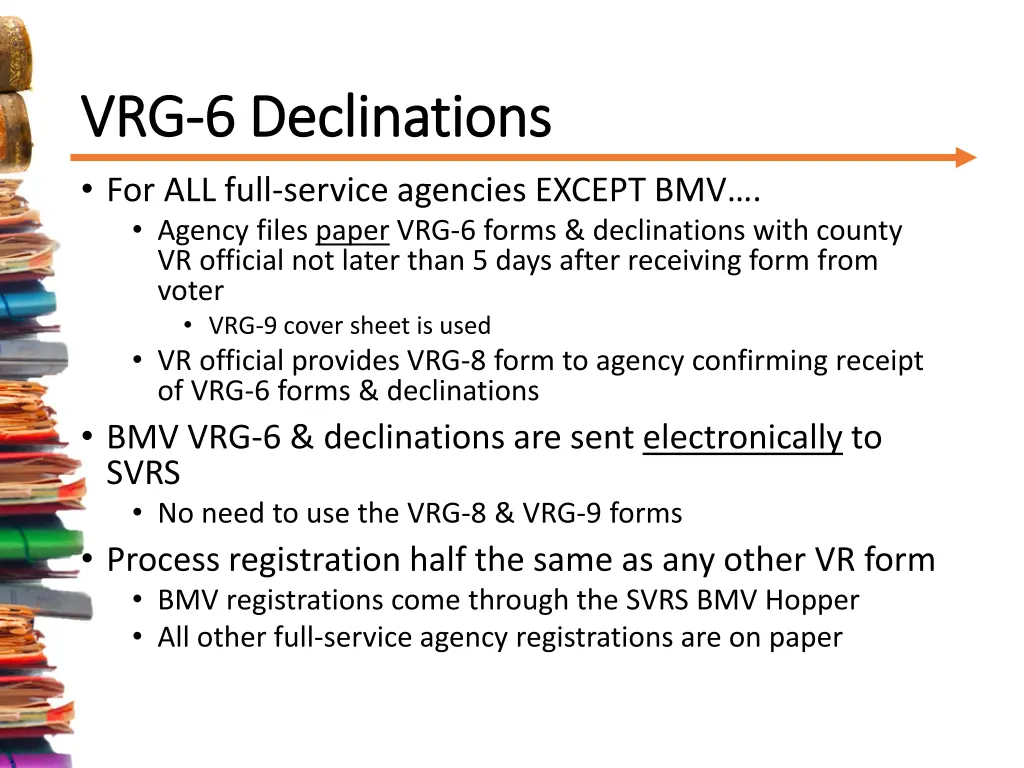 vrg vrg 6 declinations 6 declinations 1