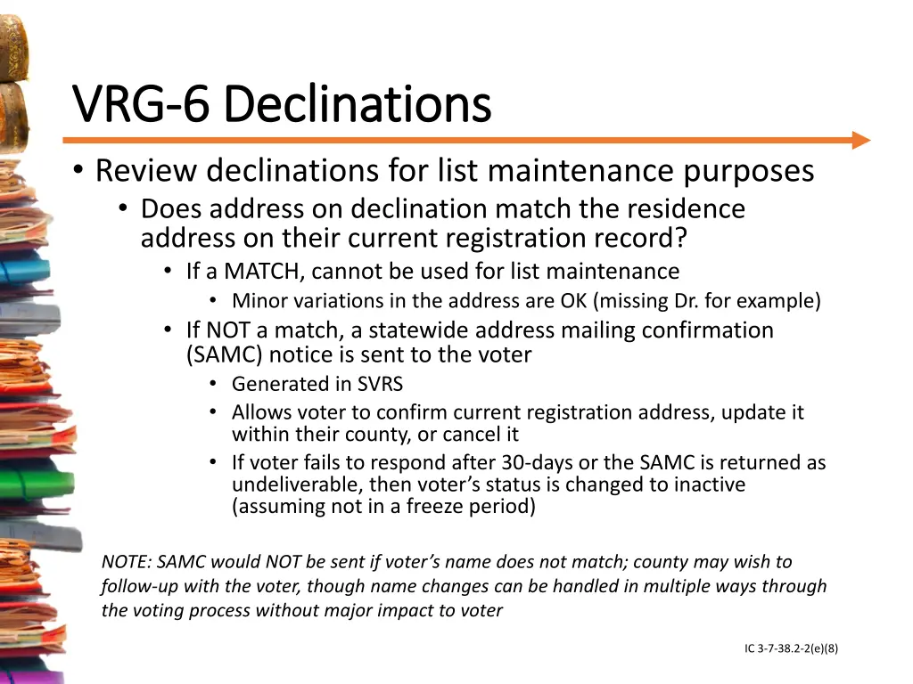vrg vrg 6 declinations 6 declinations review