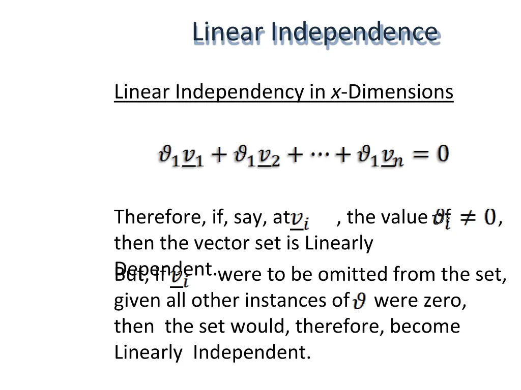 linear independence 3