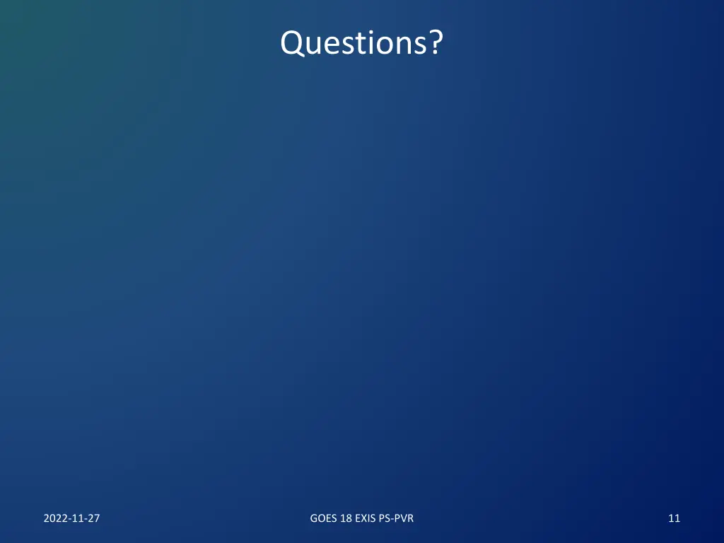 questions