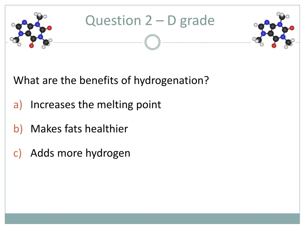 question 2 d grade
