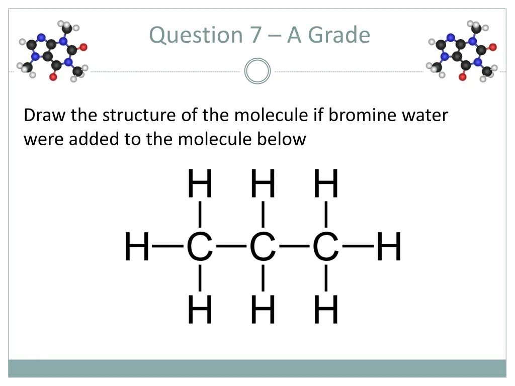 question 7 a grade