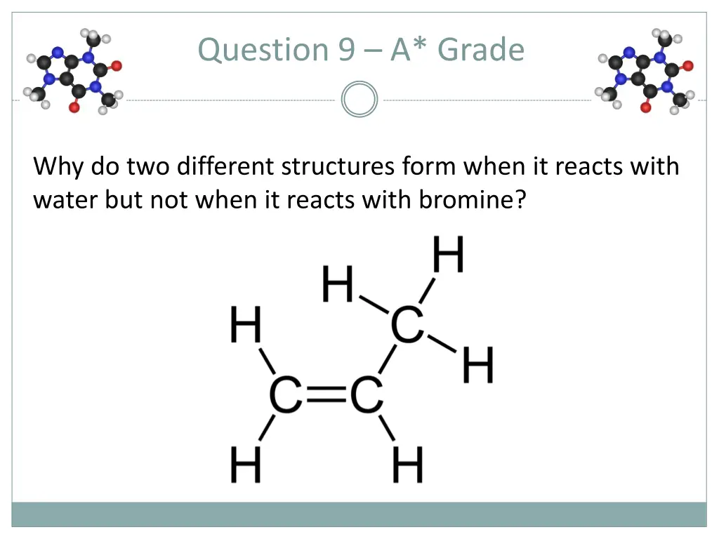 question 9 a grade
