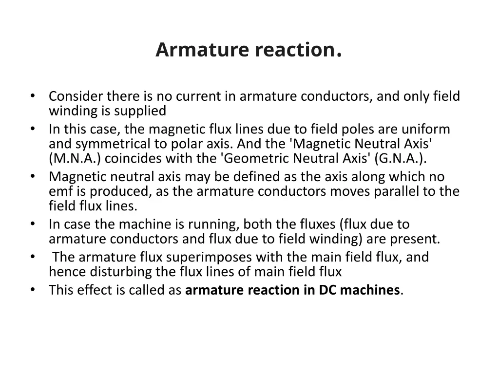 armature reaction 2