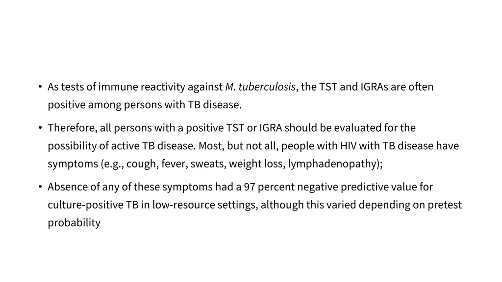 as tests of immune reactivity against