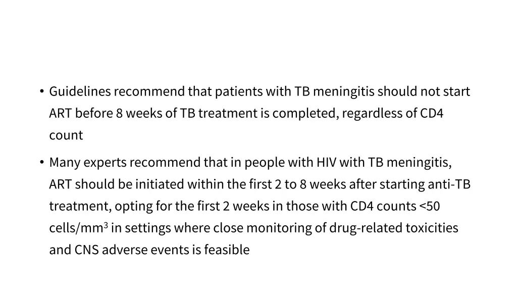 guidelines recommend that patients with