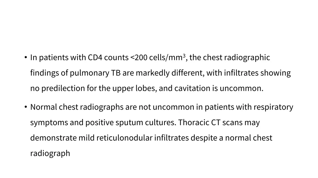 in patients with cd4 counts 200 cells