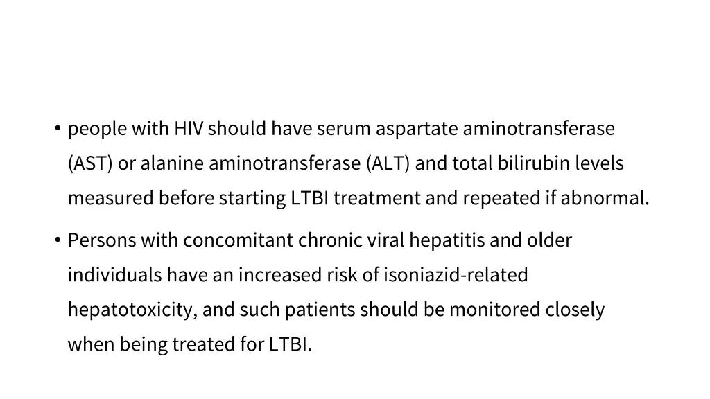 people with hiv should have serum aspartate