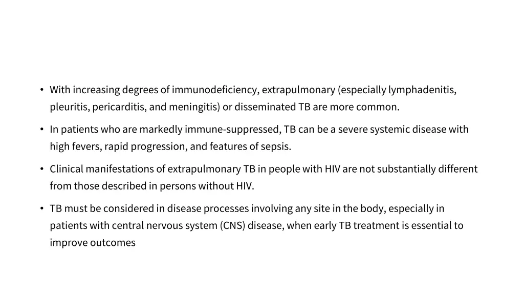 with increasing degrees of immunodeficiency