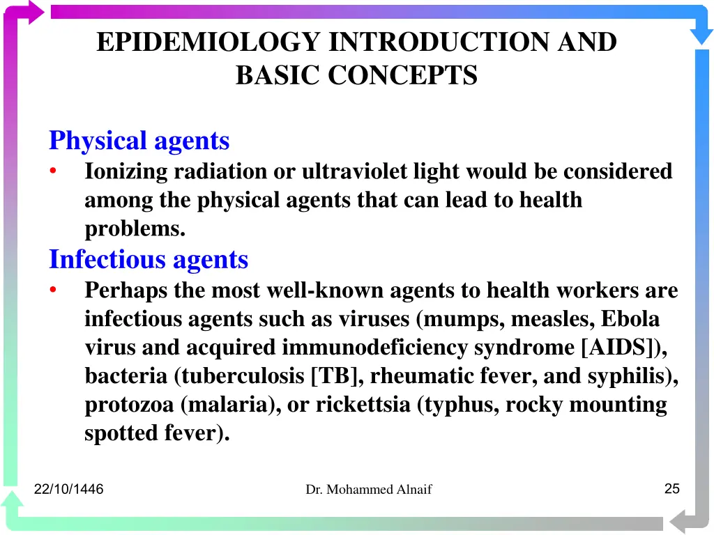 epidemiology introduction and basic concepts 21
