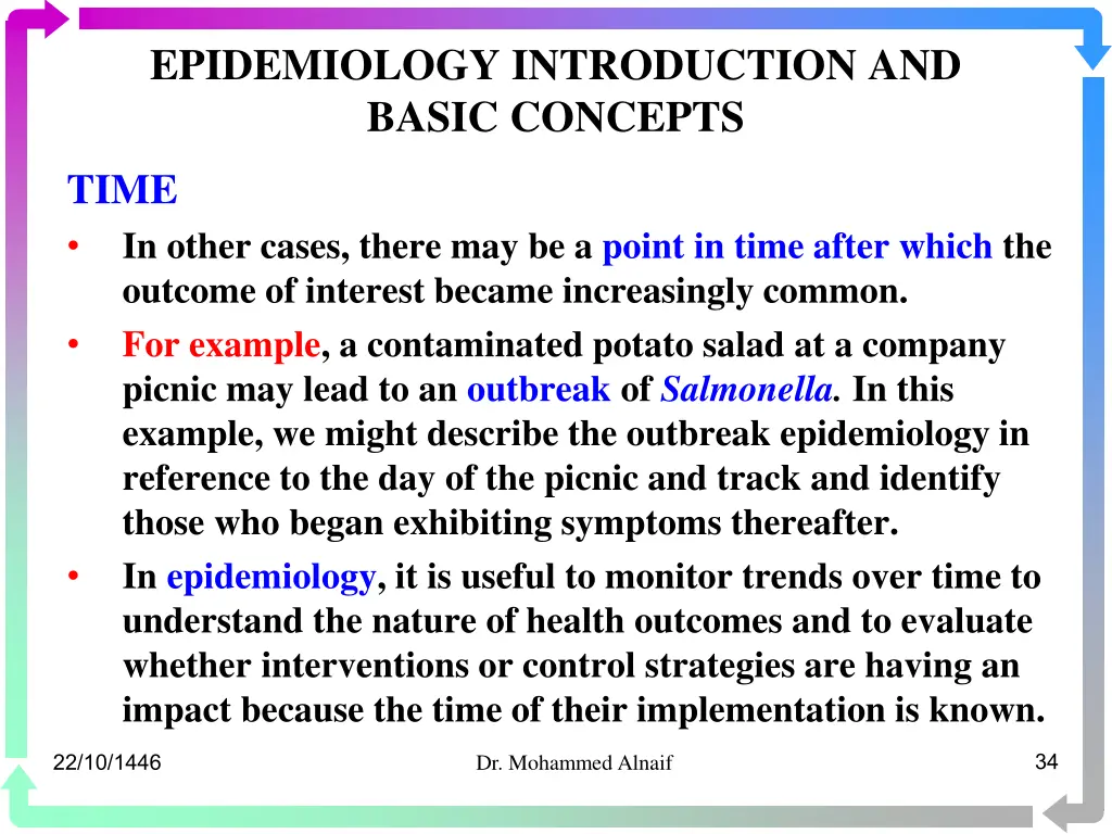 epidemiology introduction and basic concepts 30