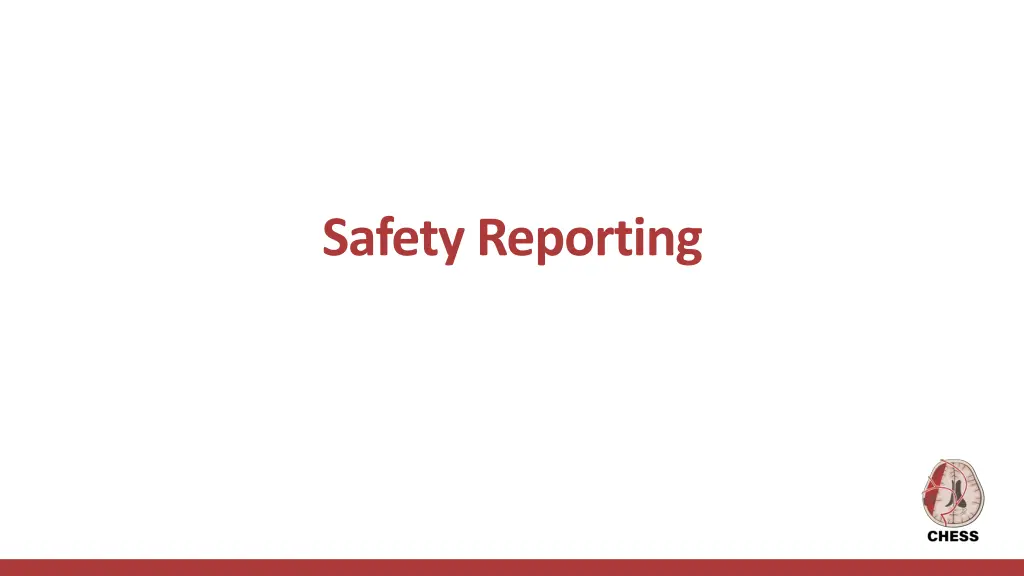 safety reporting