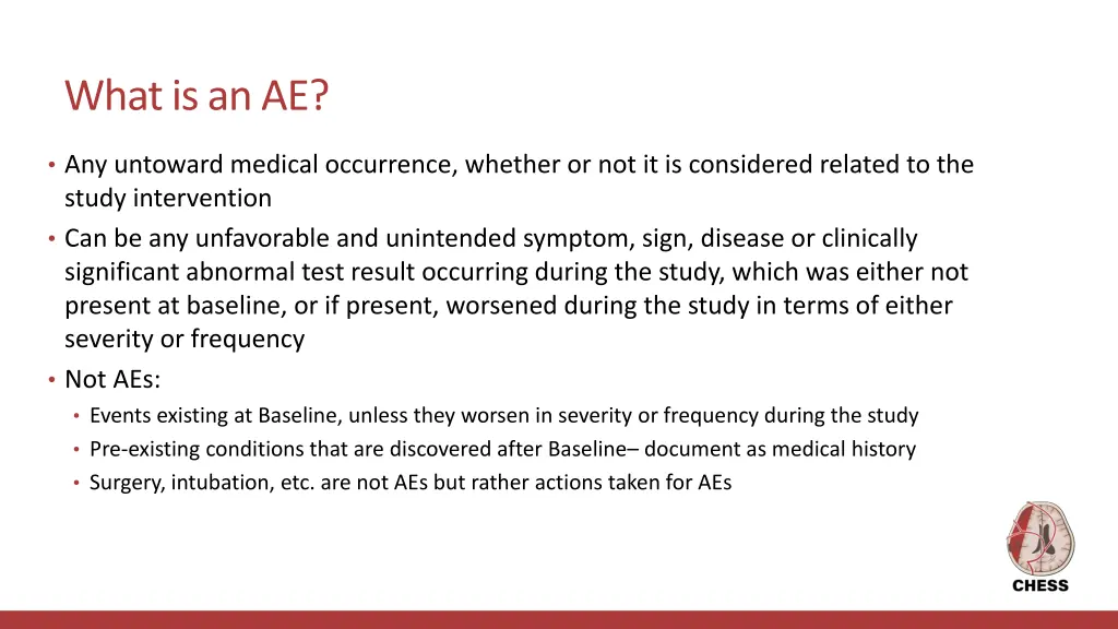 what is an ae