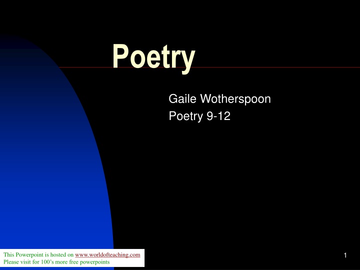 poetry
