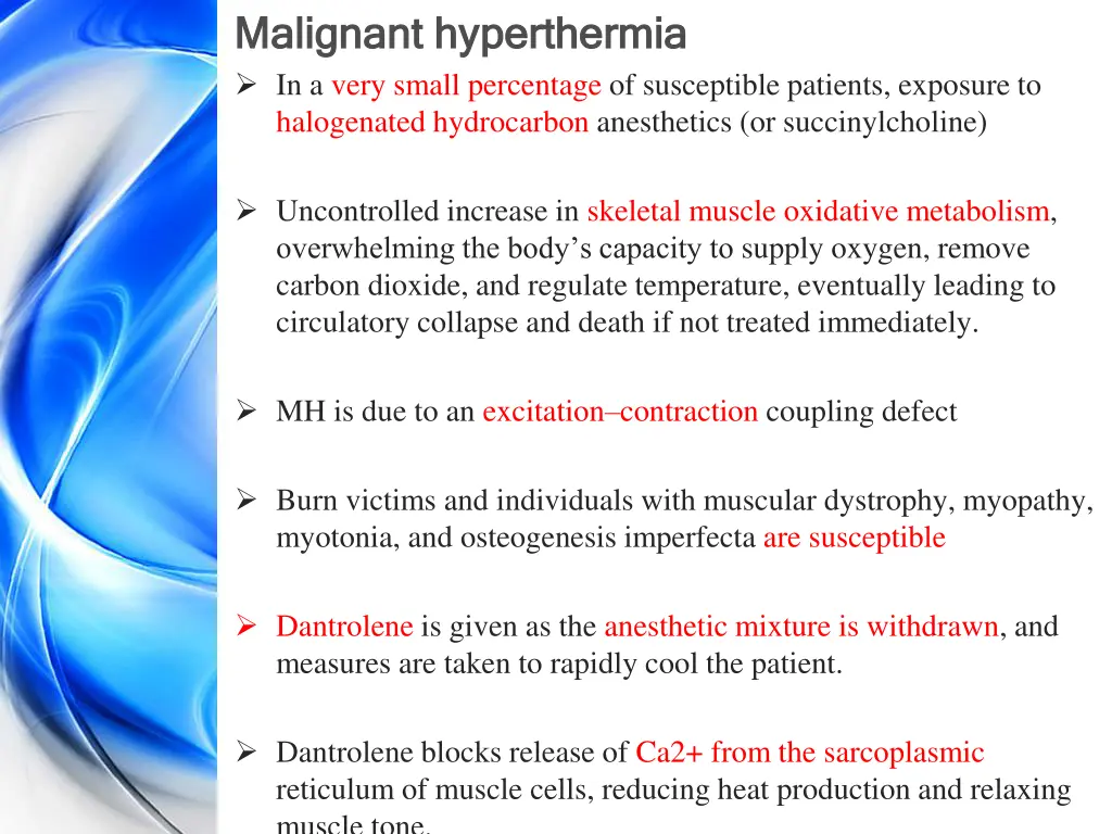 malignant hyperthermia malignant hyperthermia