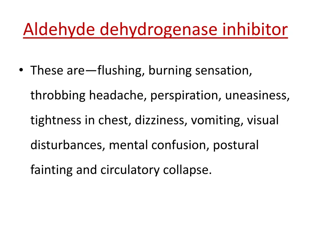 aldehyde dehydrogenase inhibitor 1