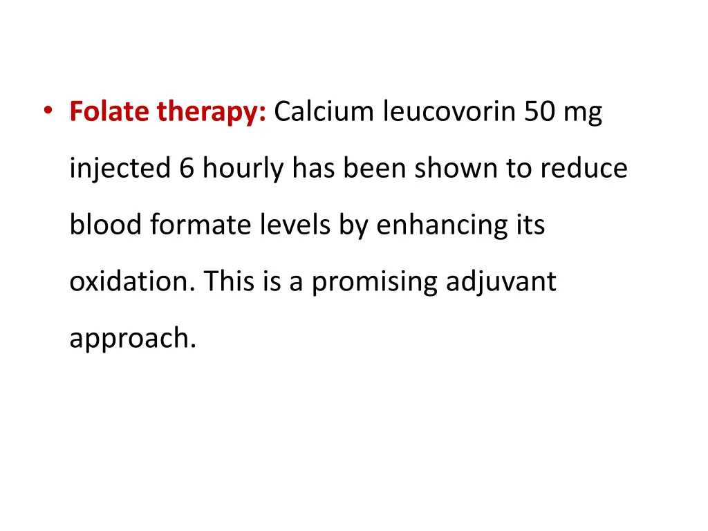 folate therapy calcium leucovorin 50 mg