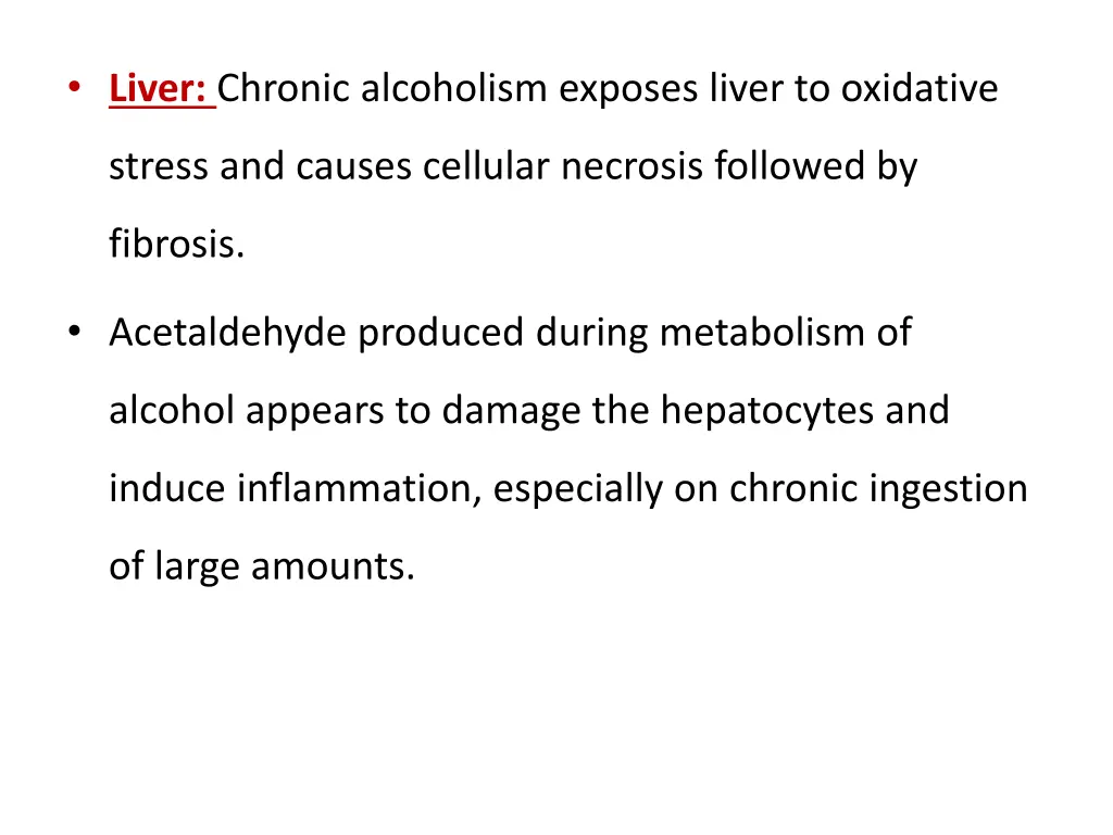 liver chronic alcoholism exposes liver