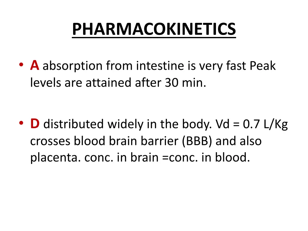 pharmacokinetics