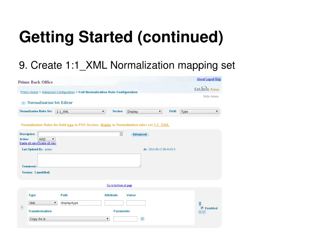 getting started continued 3