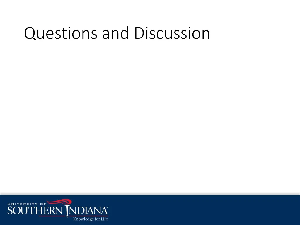 questions and discussion