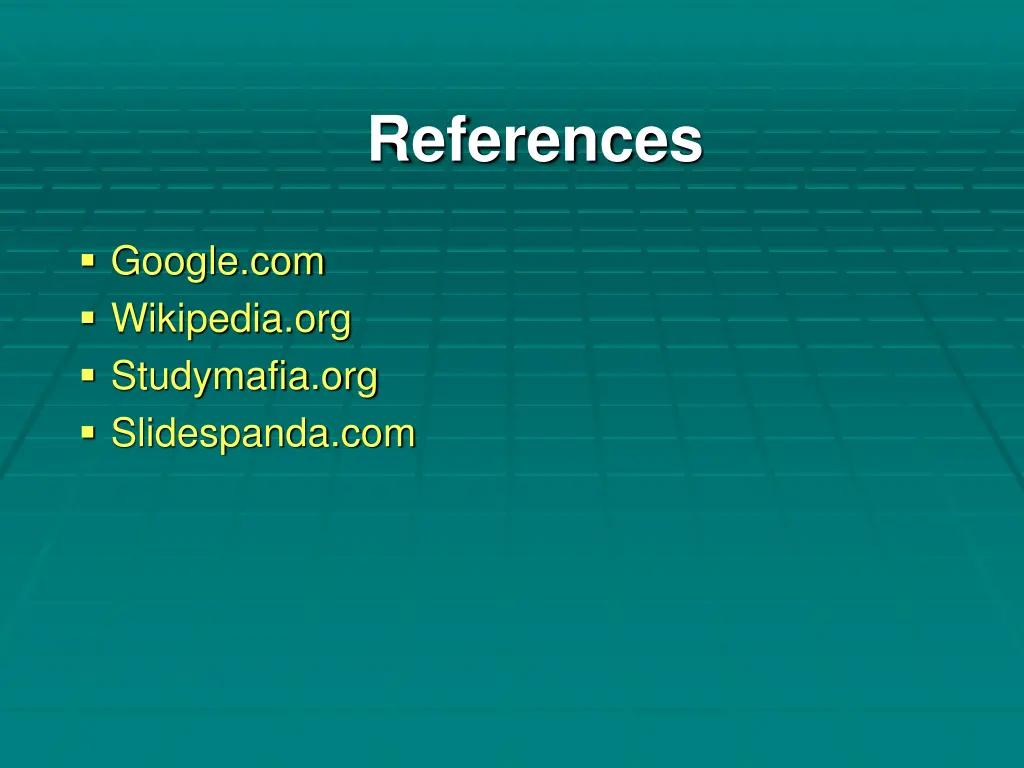 references