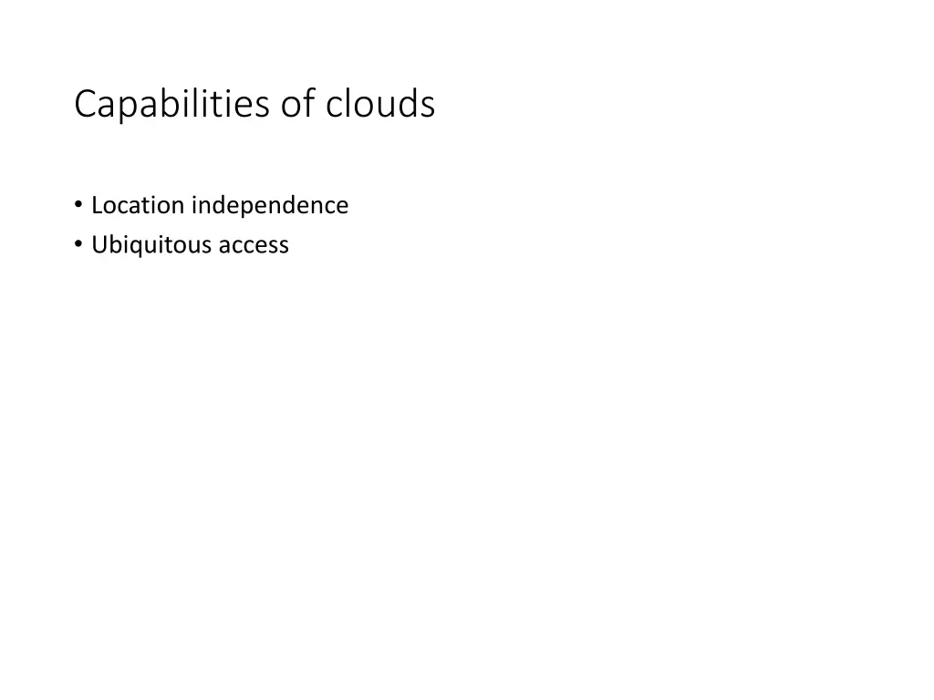capabilities of clouds 1