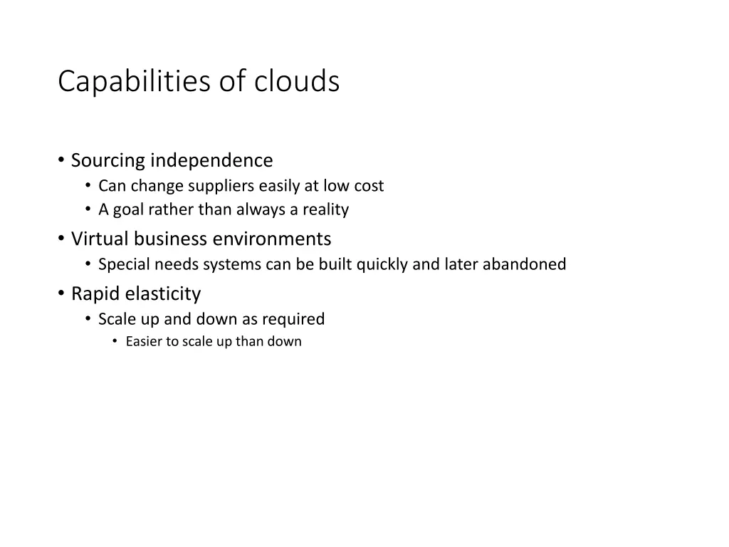 capabilities of clouds 2