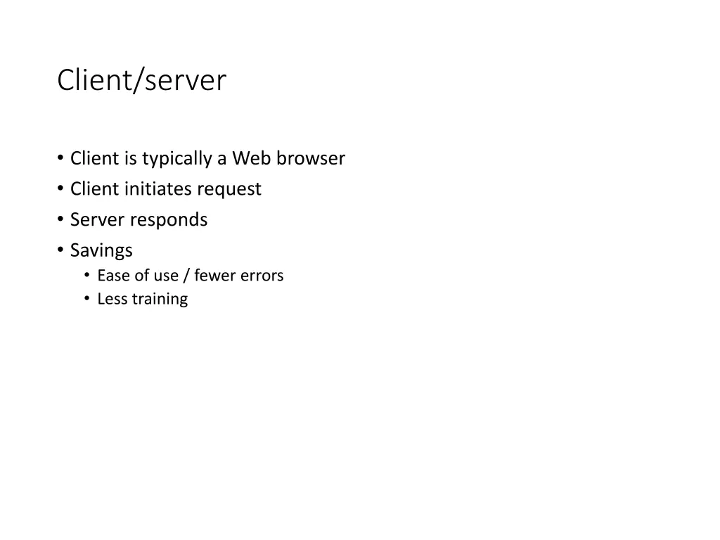 client server