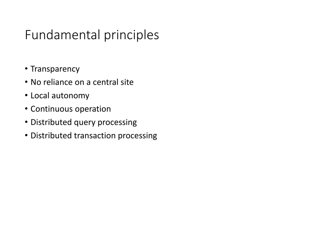 fundamental principles