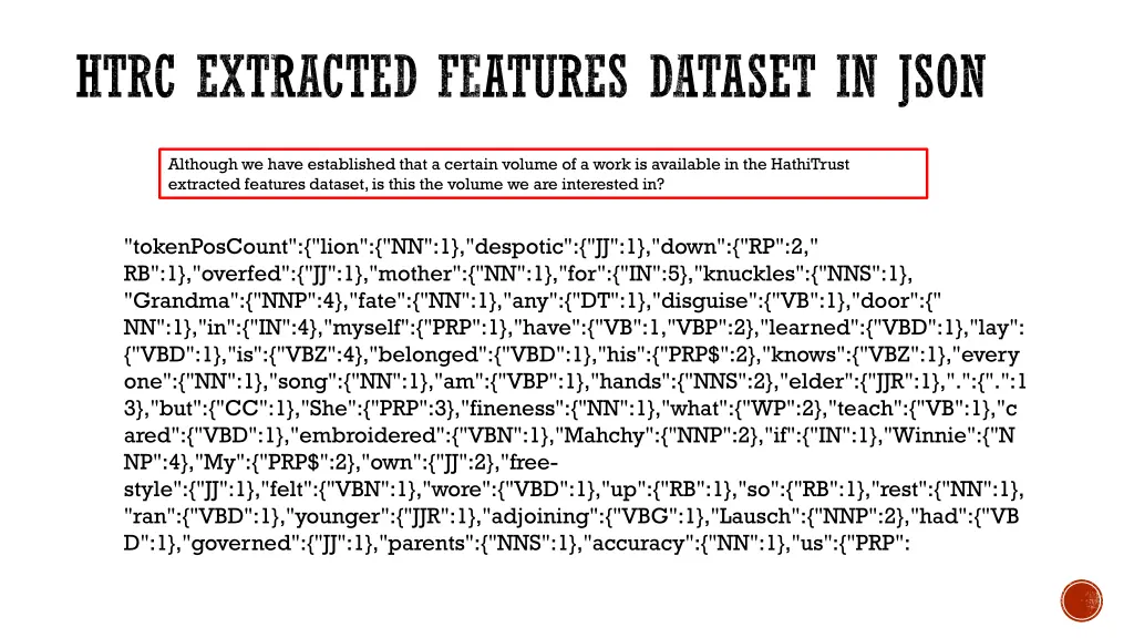 htrc extracted features dataset in json