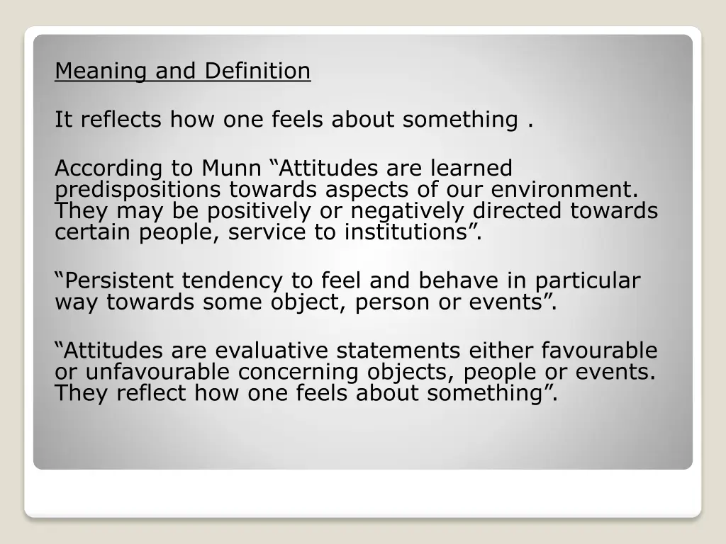 meaning and definition