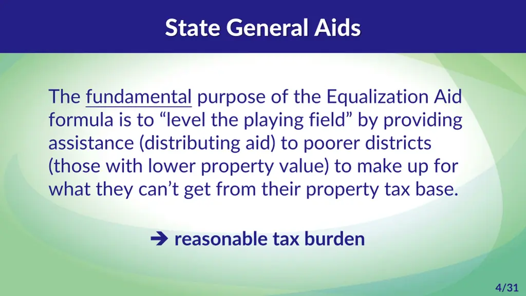 state general aids