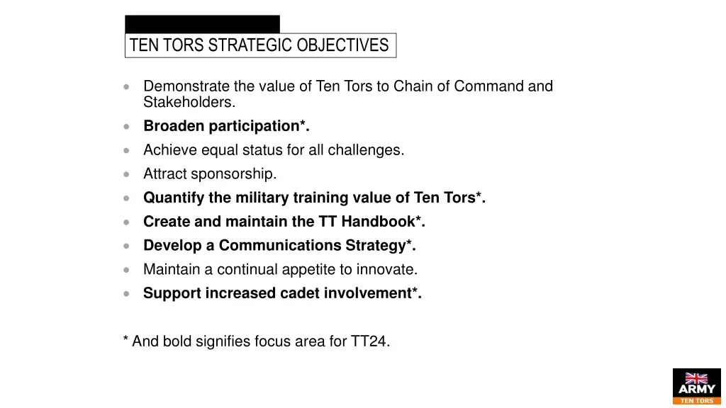 introduction to ten tors ten tors strategic