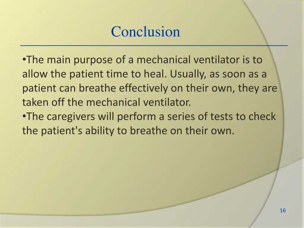 conclusion