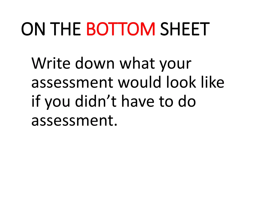 on the on the bottom bottom sheet