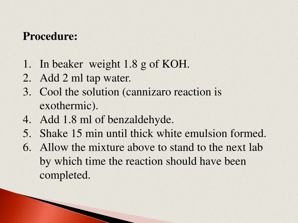 procedure