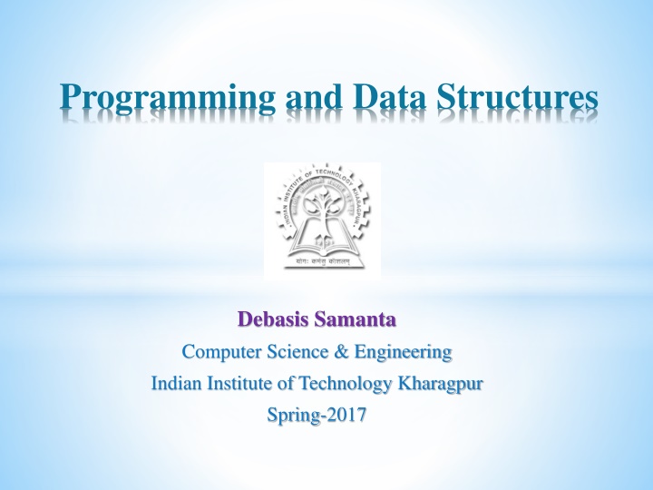 programming and data structures