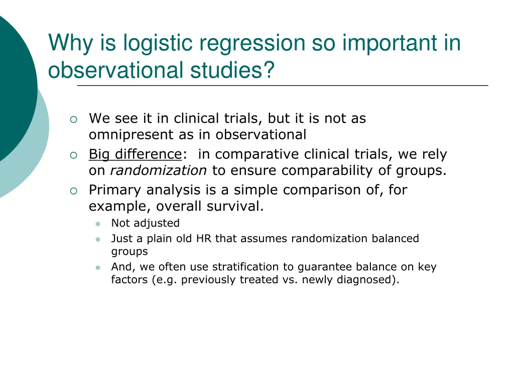 why is logistic regression so important