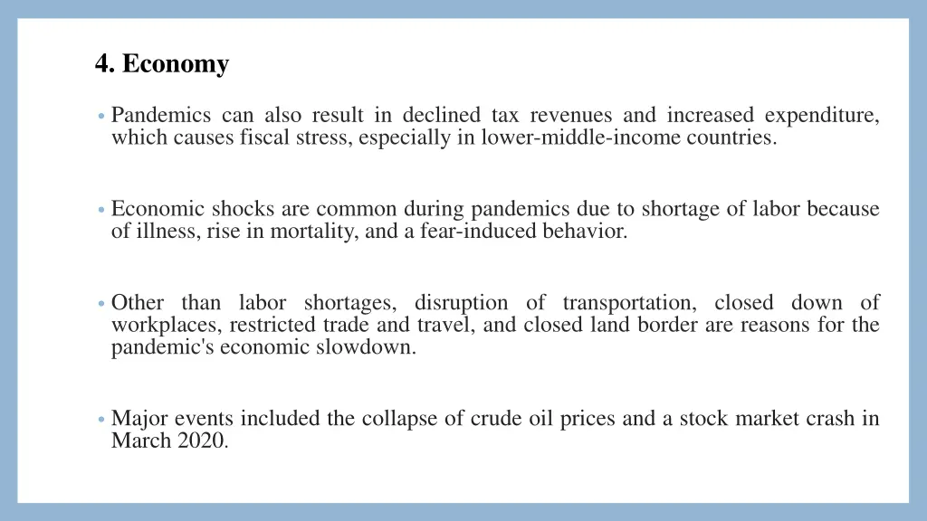 4 economy
