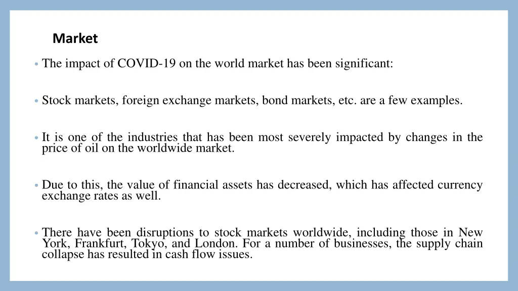 market