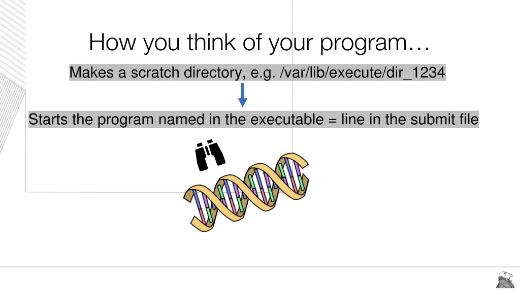 how you think of your program makes a scratch 1