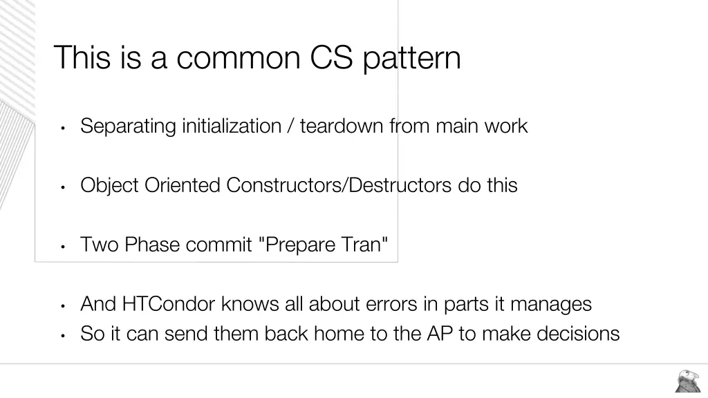 this is a common cs pattern