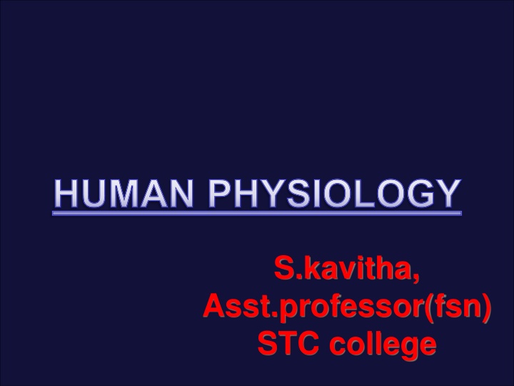 human physiology