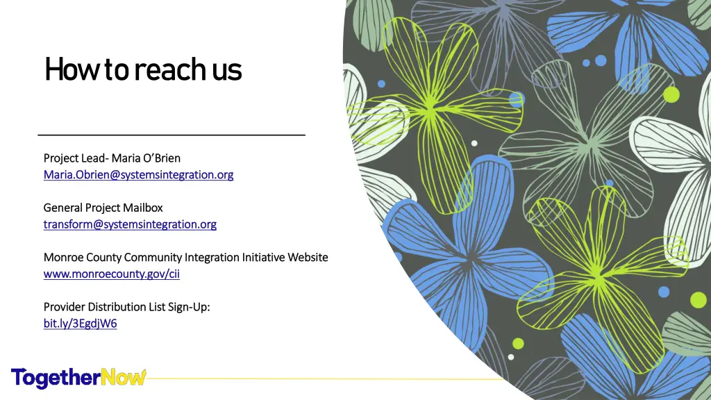 how to reach us